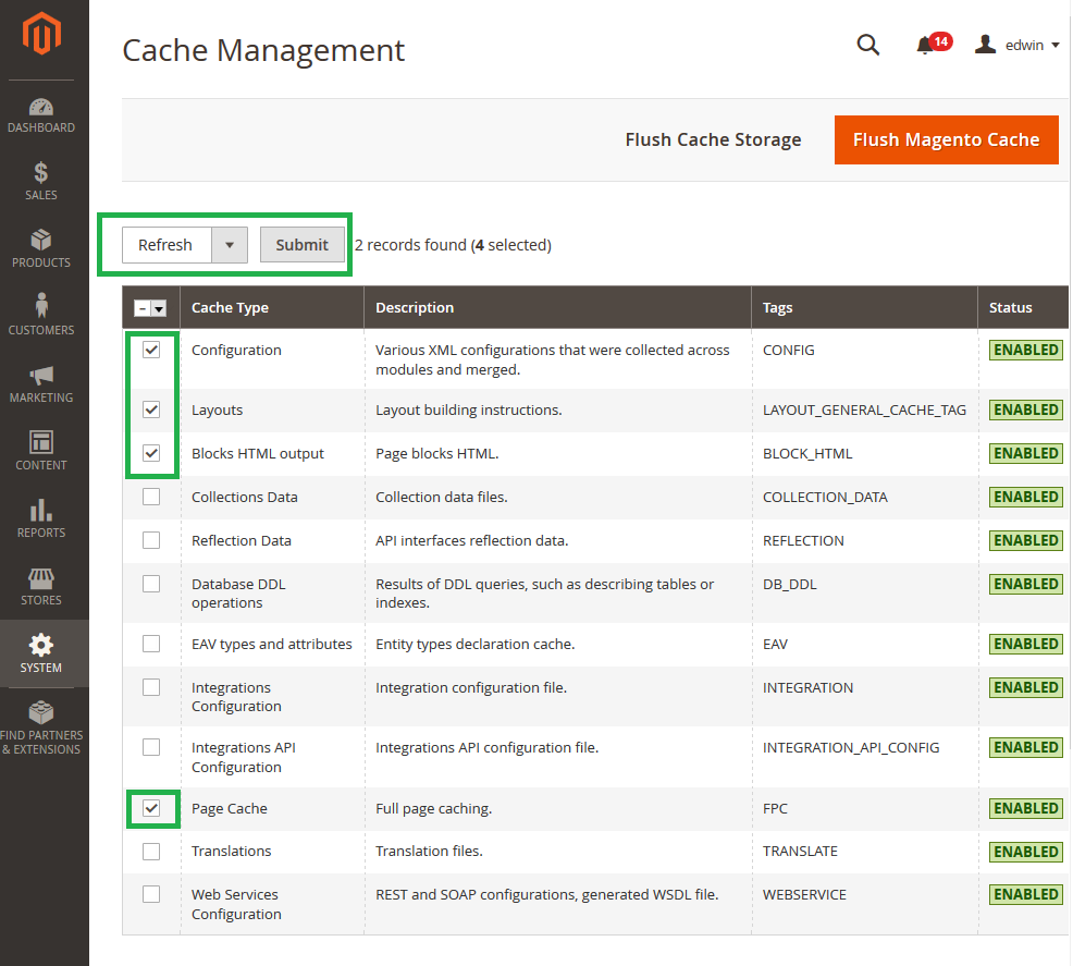 magento-2-clear-the-cache